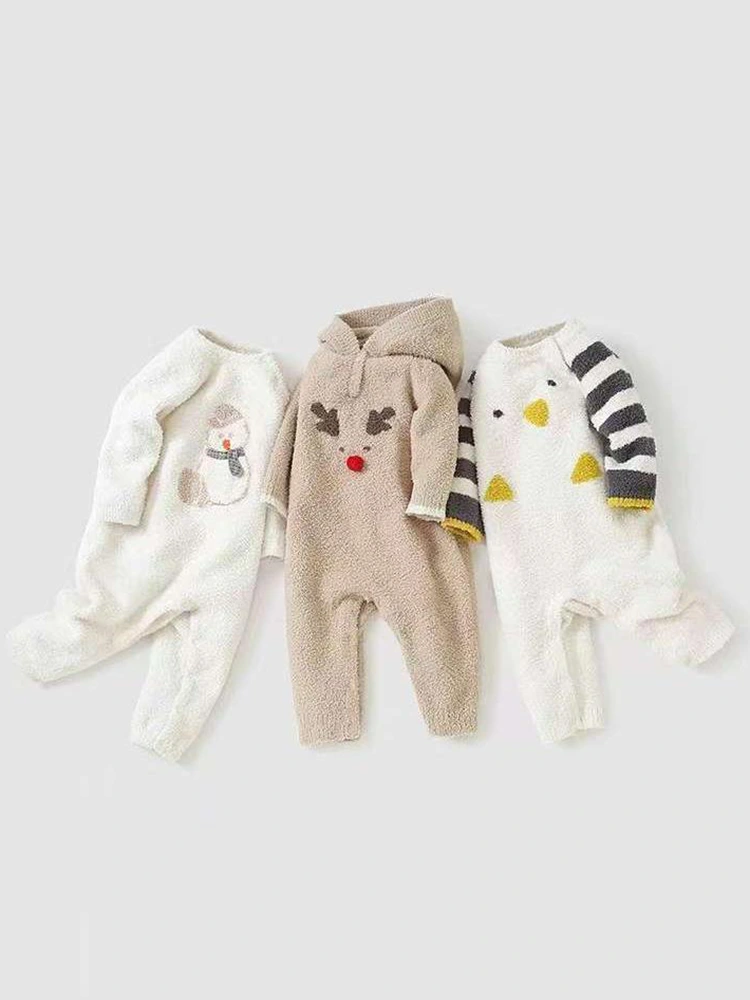 Pijamale din lână de toamnă și iarnă pentru copii Pijamale din lână de toamnă și iarnă pentru copii